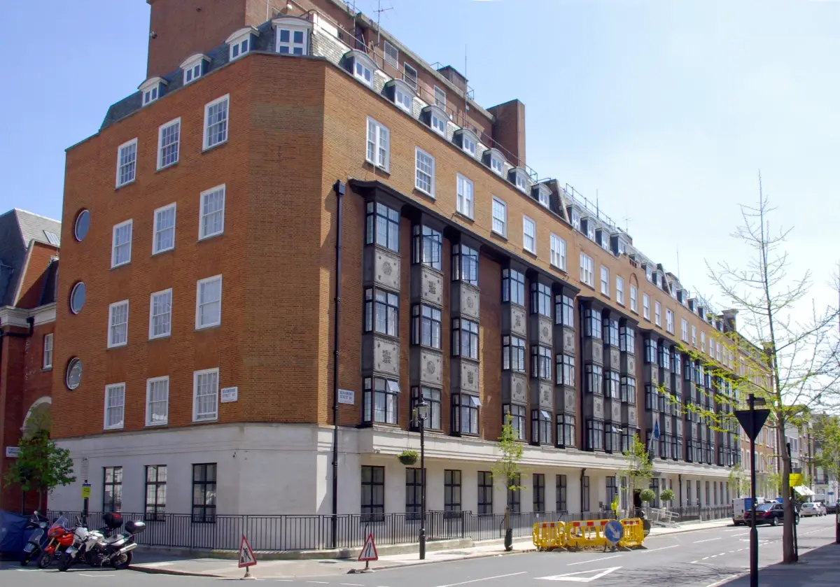 King Edward VII's Hospital in Marylebone, where Mr Malagelada holds foot and ankle clinics